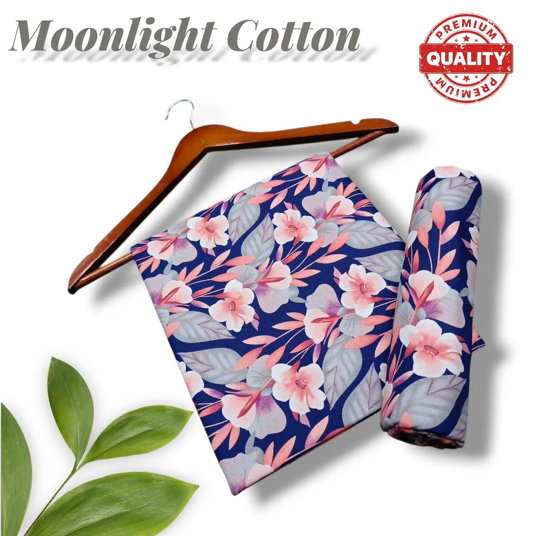 2 Pcs Women's Unstitched Printed Suit