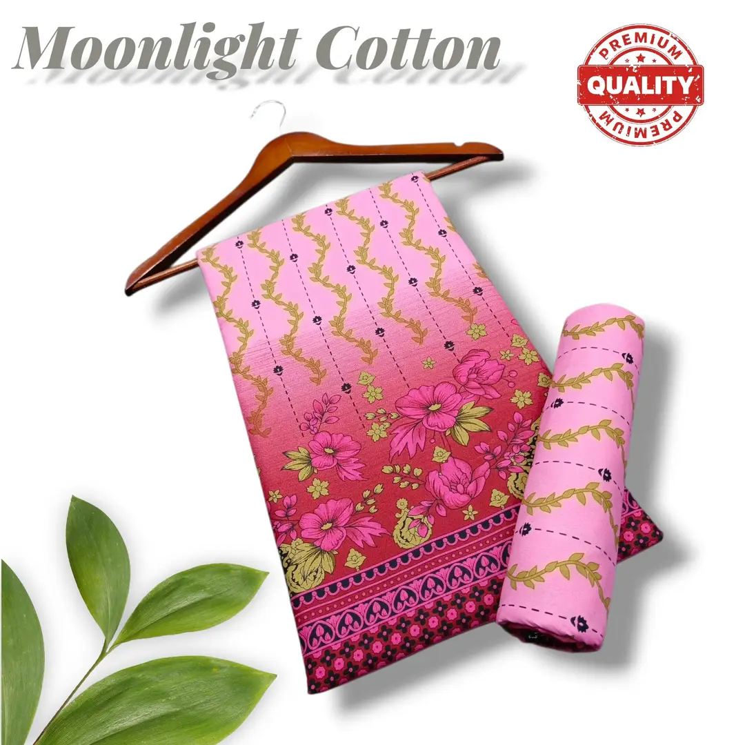 2 Pcs Women's Unstitched Printed Suit