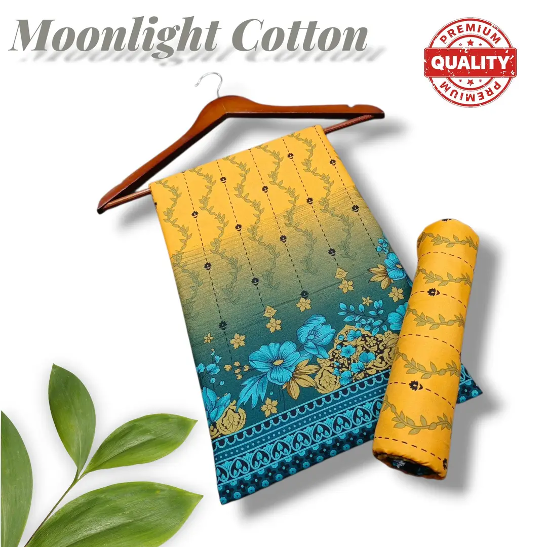 2 Pcs Women's Unstitched Printed Suit