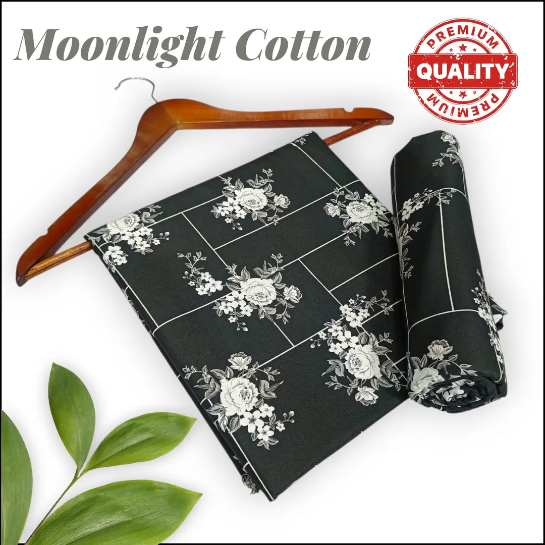 2 Pcs Women's Unstitched Printed Suit
