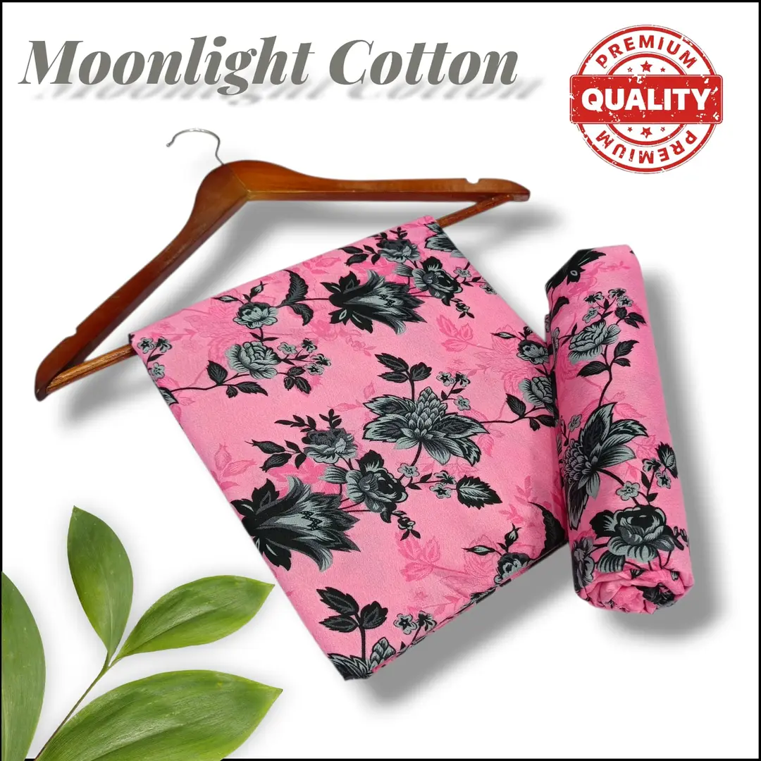 2 Pcs Women's Unstitched Printed Suit