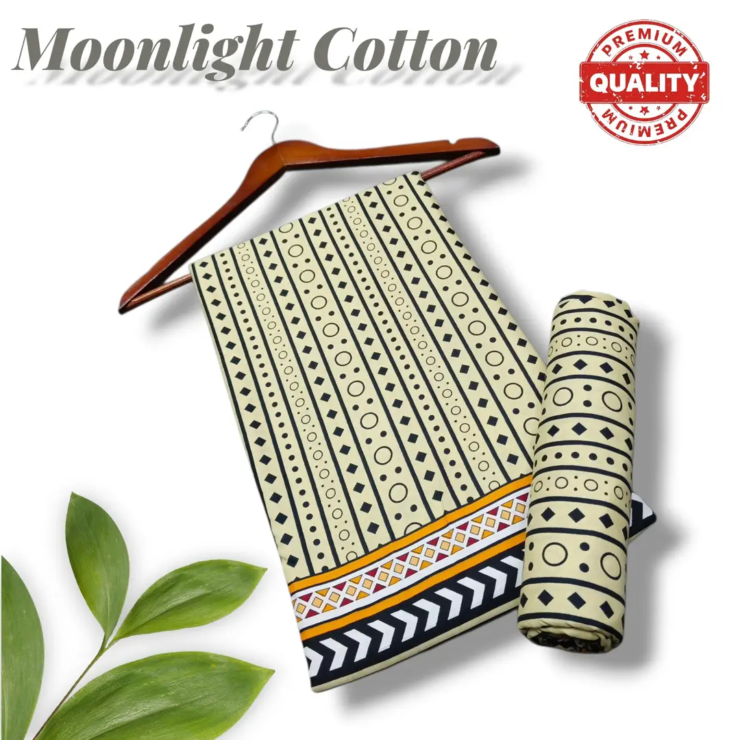 2 Pcs Women's Unstitched Printed Suit