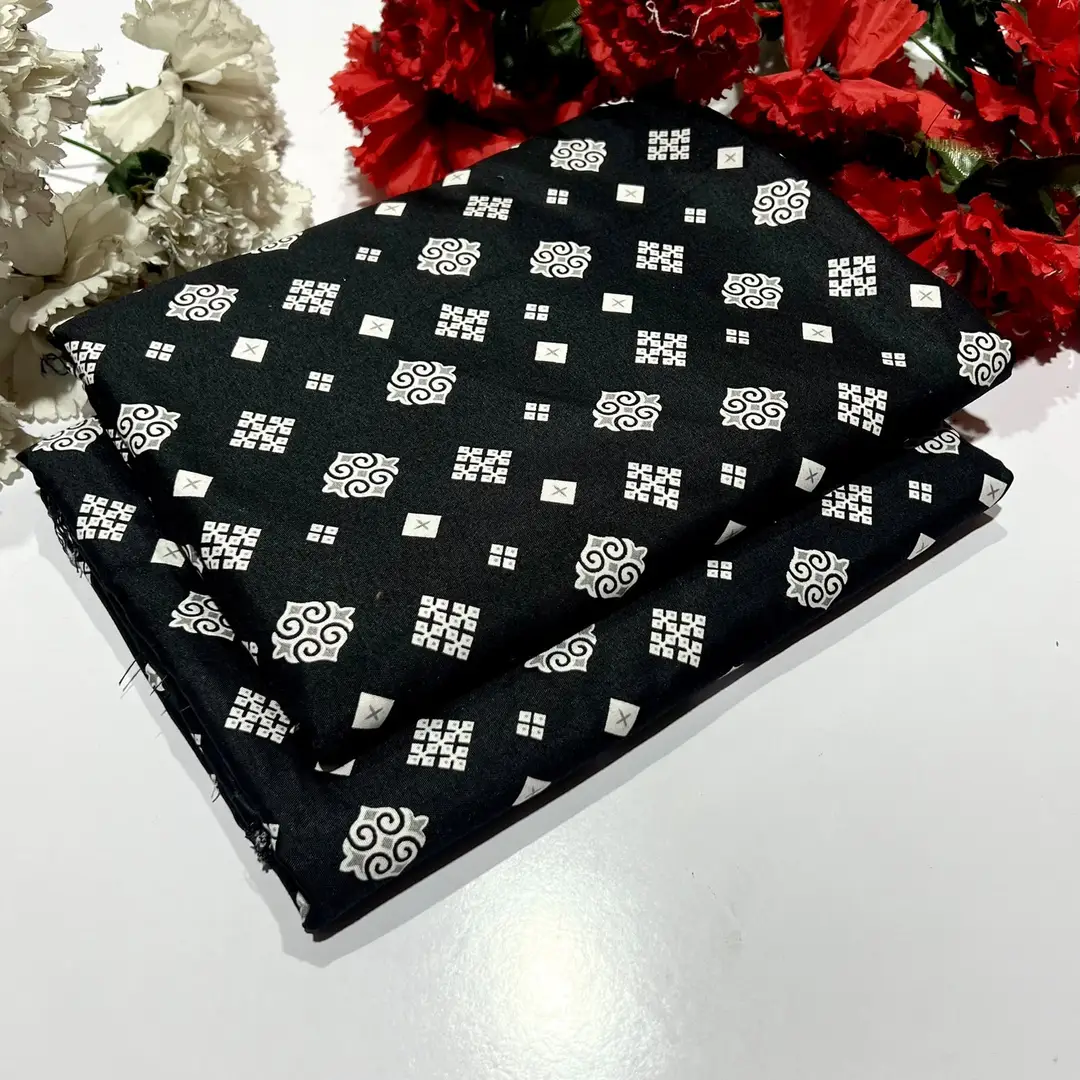 2 Pcs Women's Unstitched Printed Suit