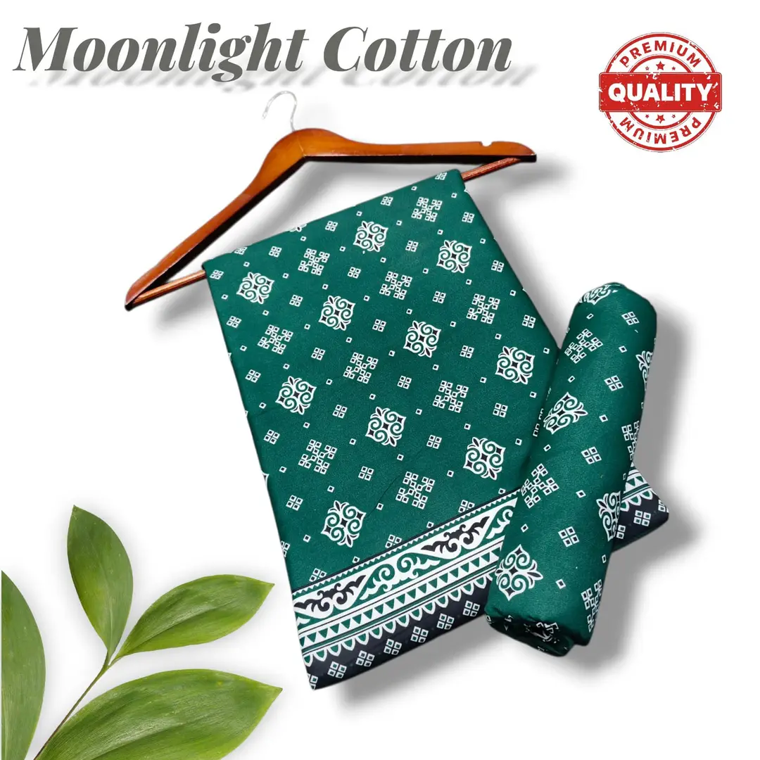 2 Pcs Women's Unstitched Printed Suit