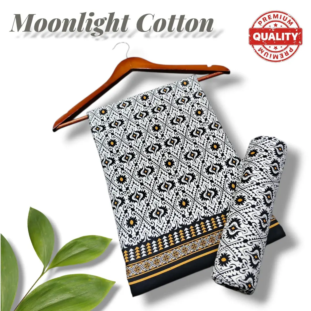 2 Pcs Women's Unstitched Printed Suit