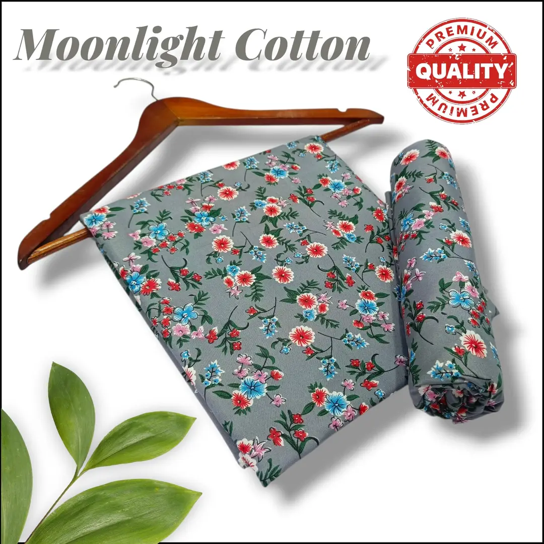 2 Pcs Women's Unstitched Printed Suit
