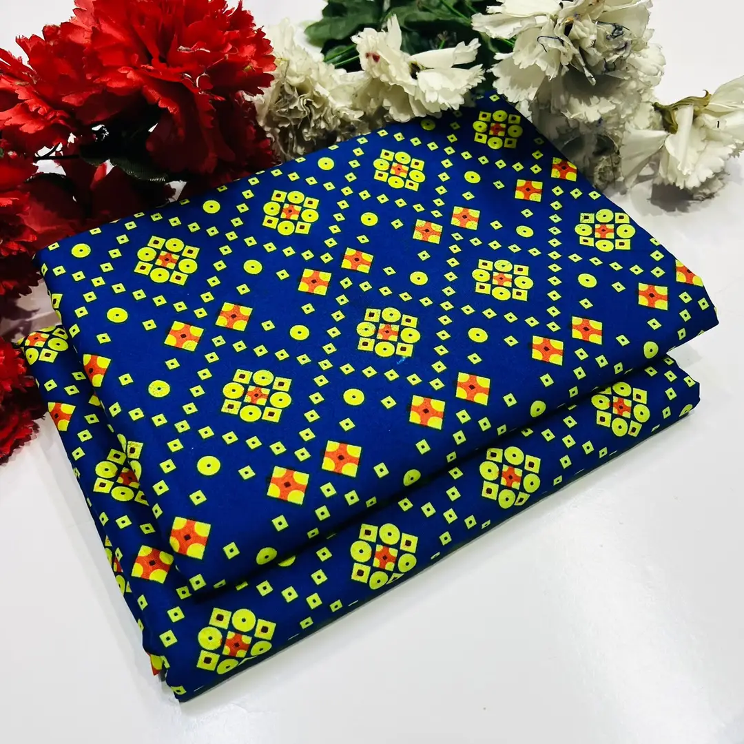 2 Pcs Women's Unstitched Printed Suit