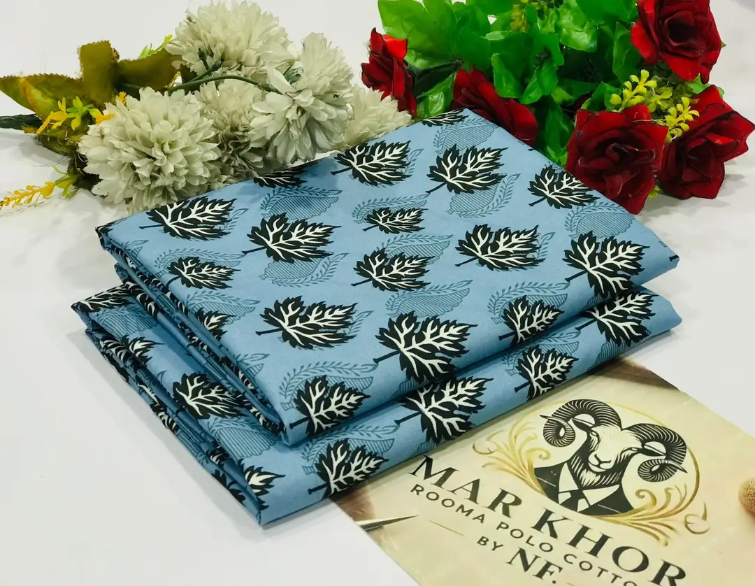 2 Pcs Women's Unstitched Printed Suit