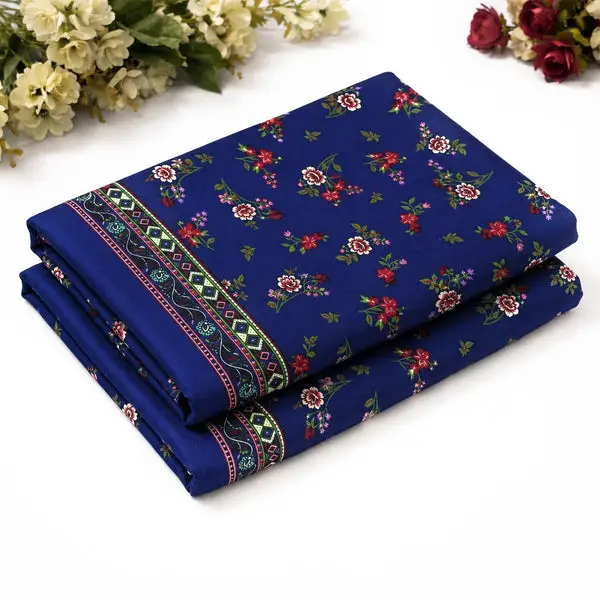 2 Pcs Women's Unstitched Printed Suit