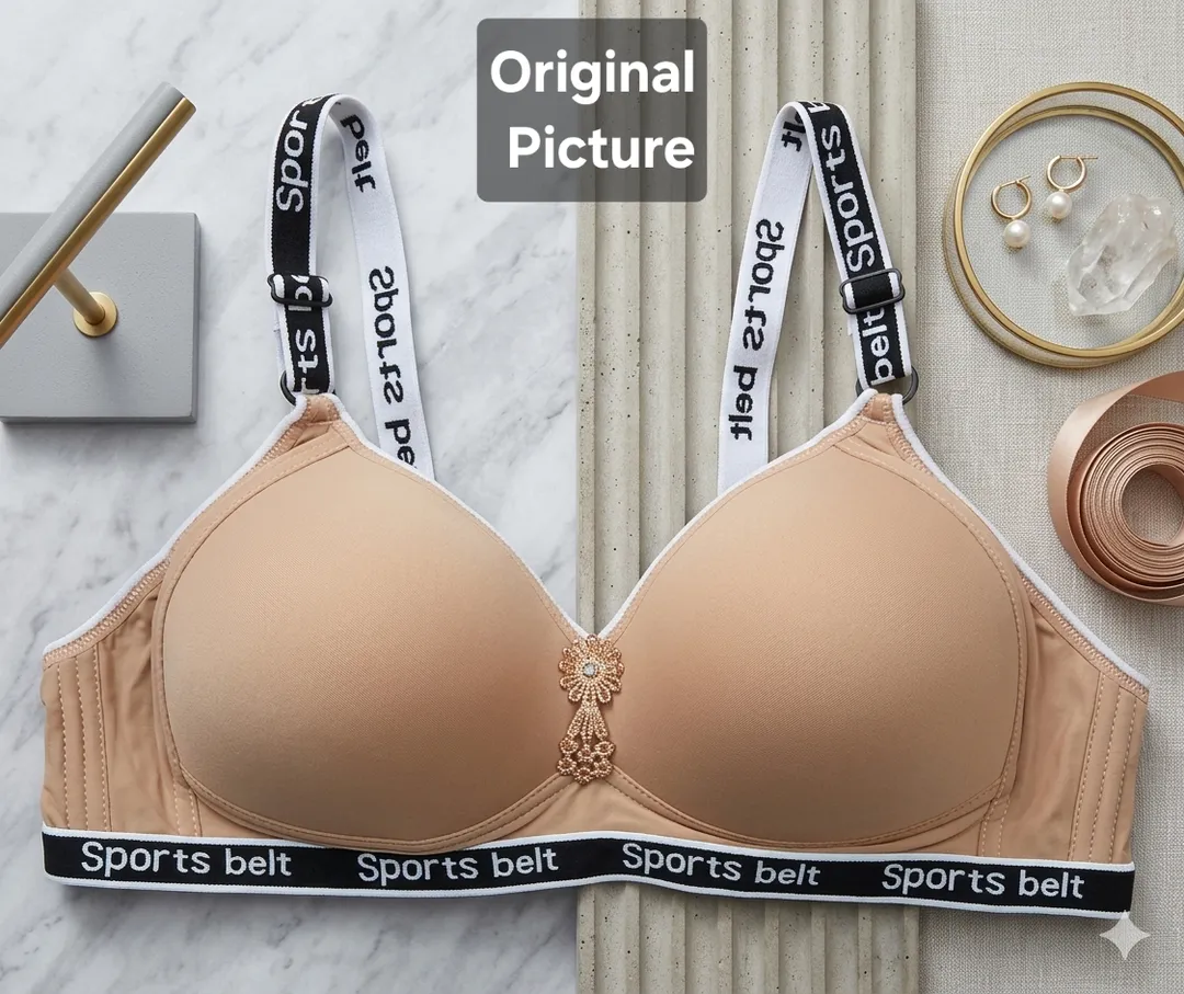 Women's Silk Sports Bra Ivory A Cup Adjustable