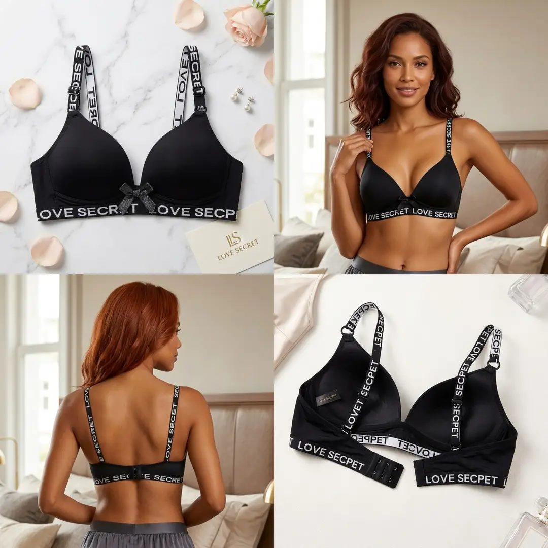Silk Plain Comfortable And Lightweight Padded Bra
