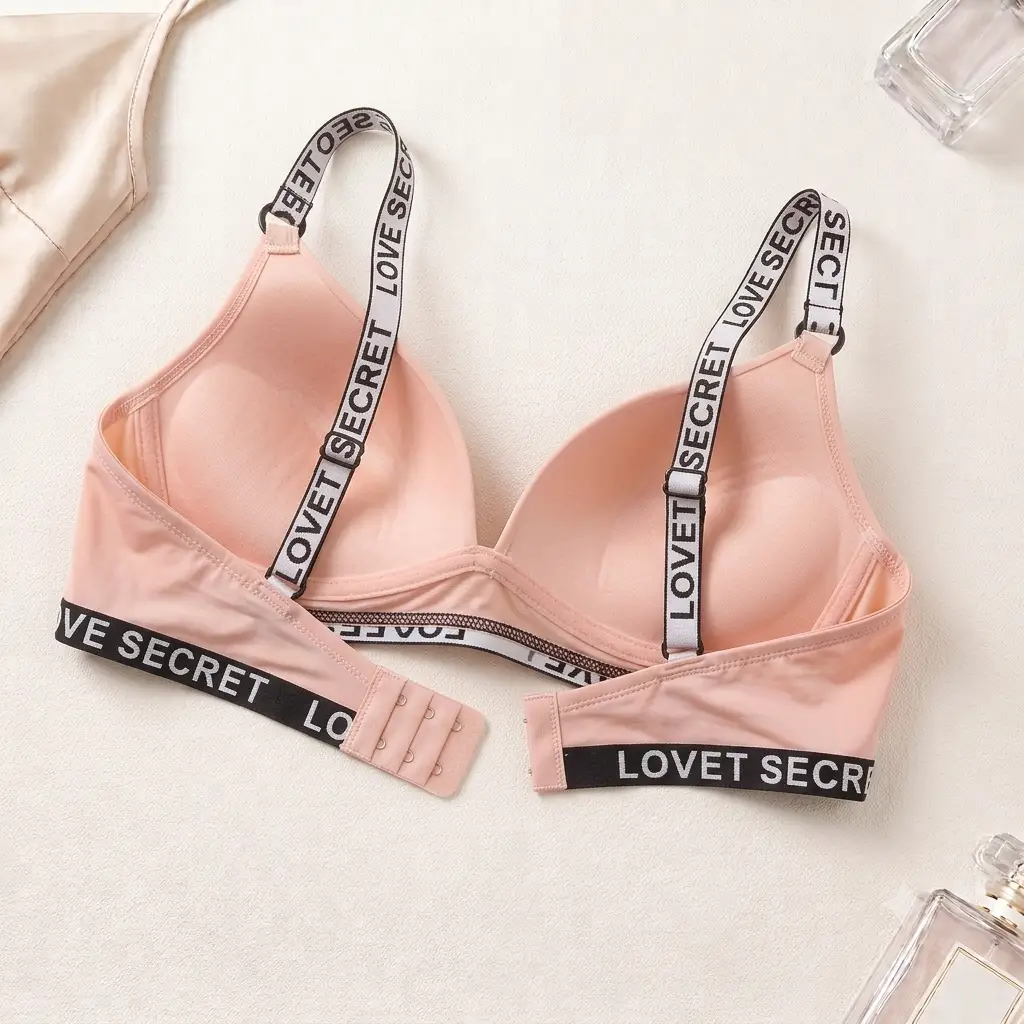 Silk Plain Comfortable And Lightweight Padded Bra