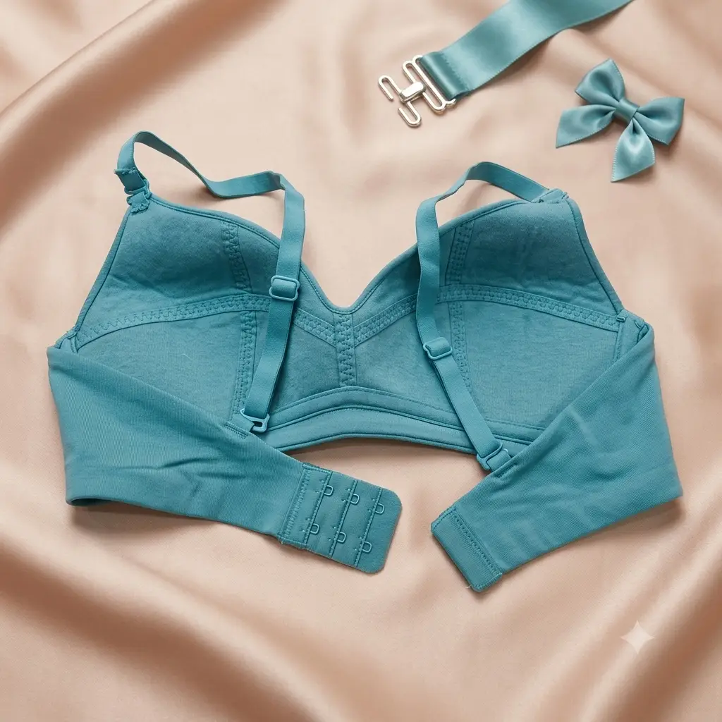 Women's Ultra-Soft Tencel Seamless Bra, Wire-Free Lightly Padded Daily Wear T-Shirt Bra,