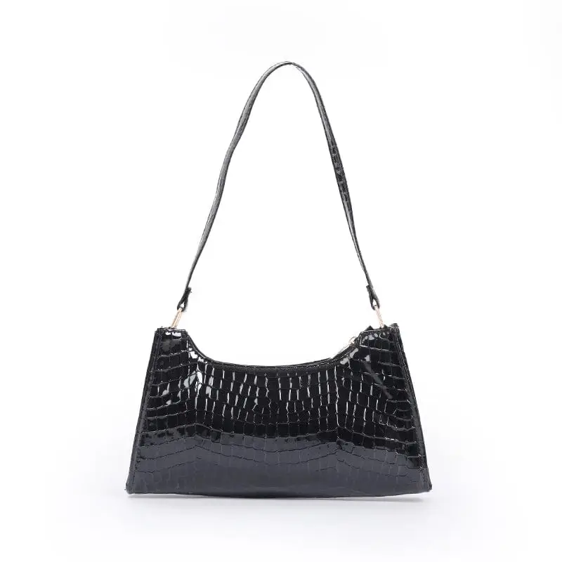 Women's PU Leather Textured Shoulder Bag