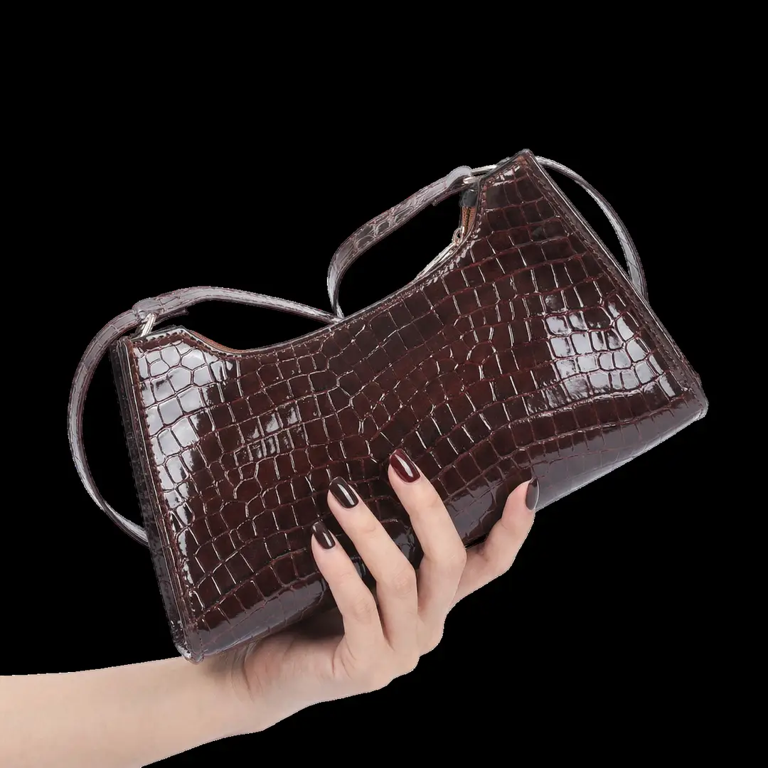 Women's PU Leather Textured Shoulder Bag