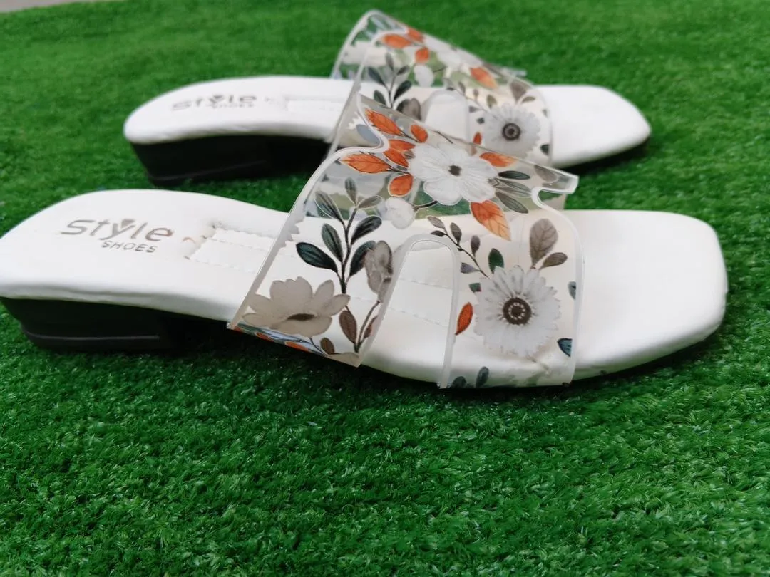 Women's Floral Flat Sandals for Summer Walk