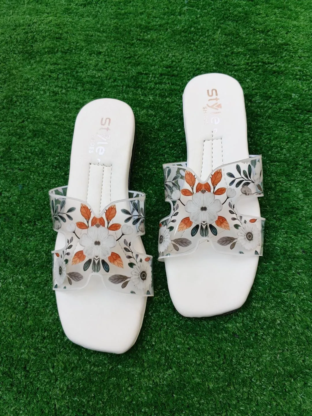 Women's Floral Flat Sandals for Summer Walk