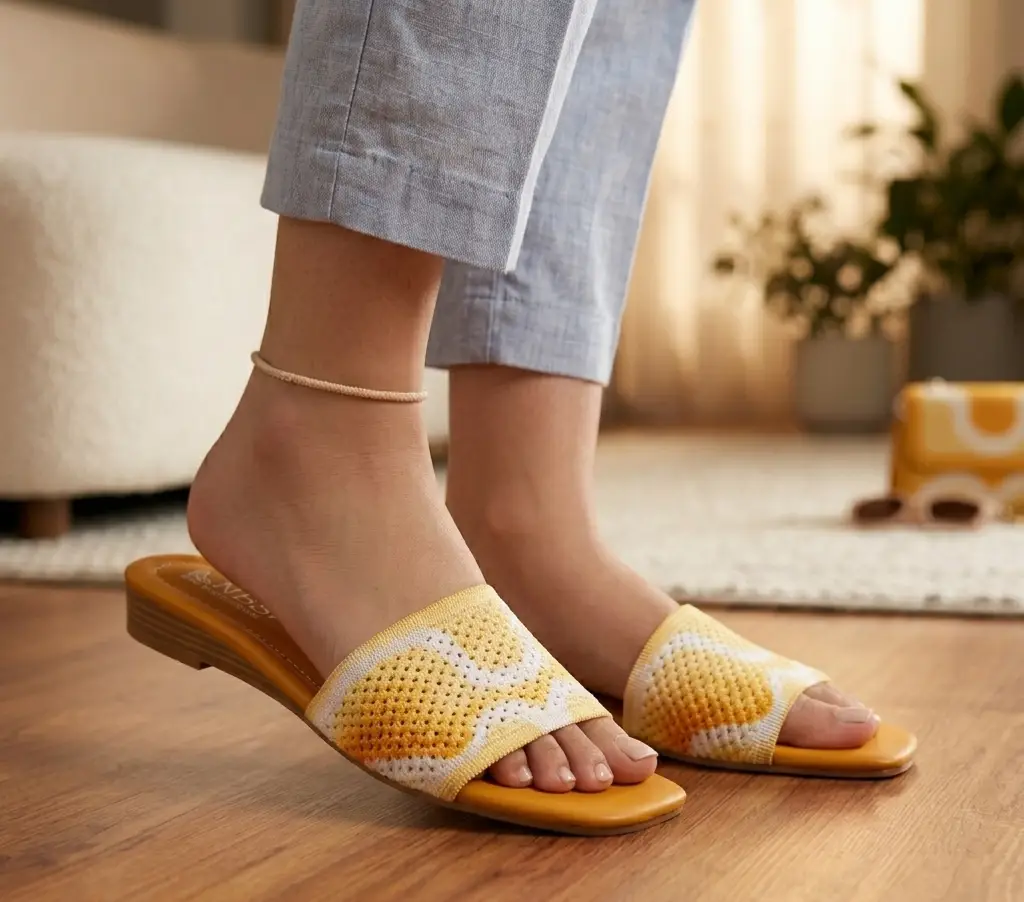 Women's Synthetic Leather Fancy Flats