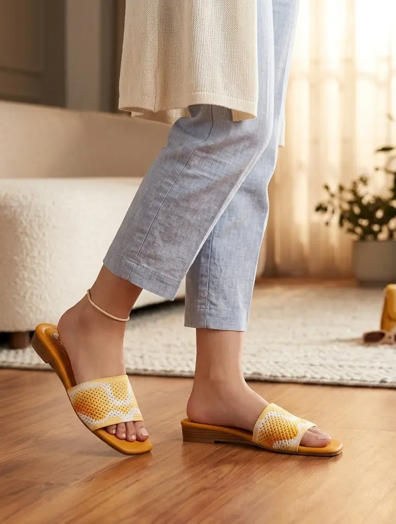 Women's Synthetic Leather Fancy Flats