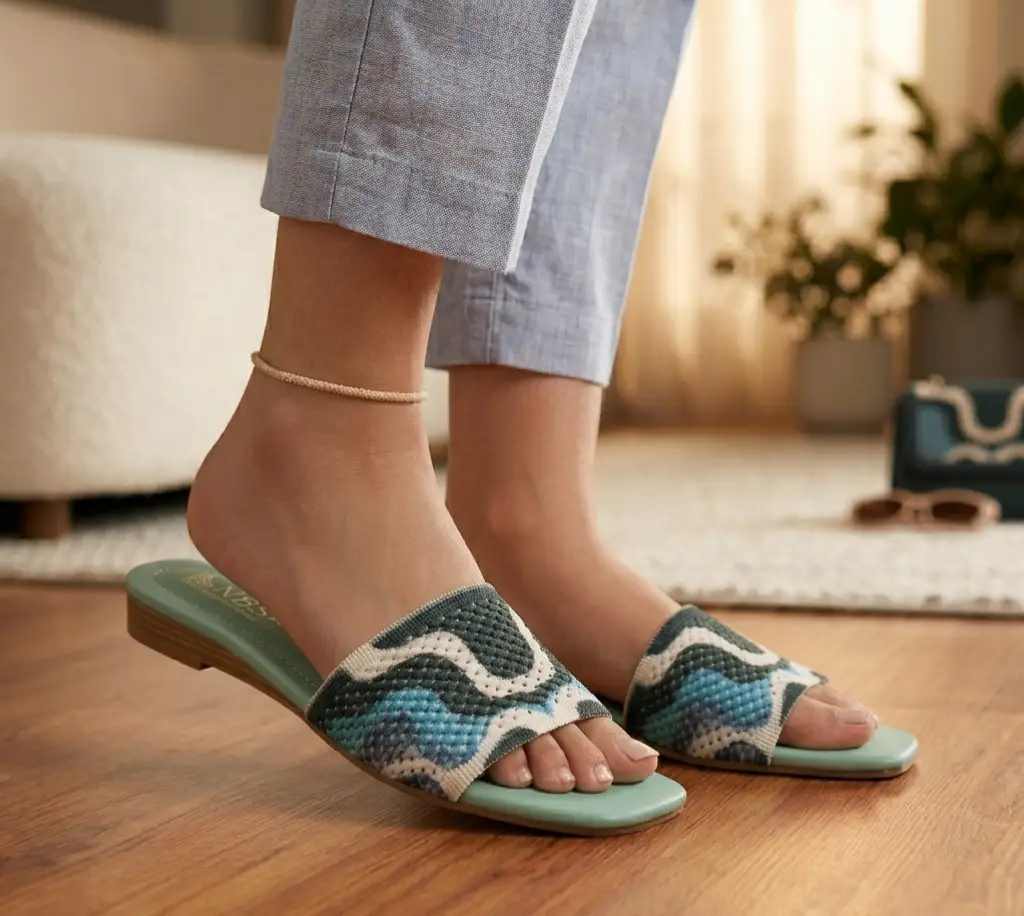 Women's Synthetic Leather Fancy Flats