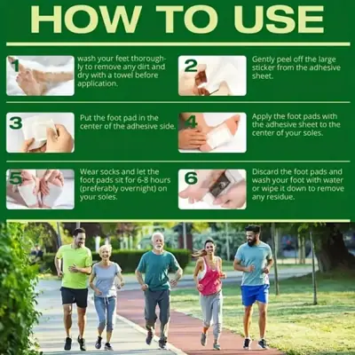 Breathable And Hypoallergenic Materials For Sensitive Skin Foot Patch thumbnail 8