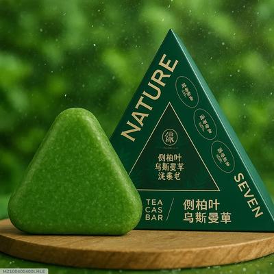 Neem Soap Bar Green Triangle Synthetic Pakistan thumbnail 3