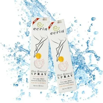 Ecrin Hair Removal Spray for Men Women Smooth No Bad Smell thumbnail 4