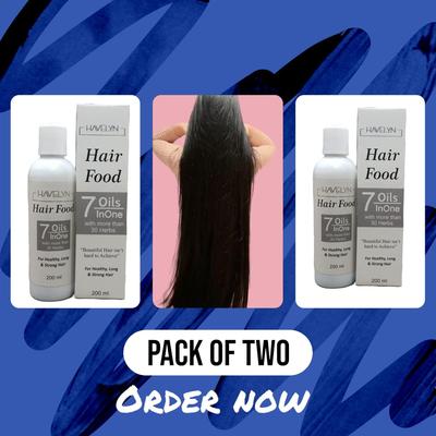 Hair Food Oil 200ml 7 Oils In One for Healthy Long Hair thumbnail 3
