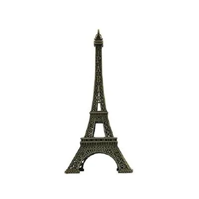 Bronze Eiffel Tower Statue 7" Home Decor Gift