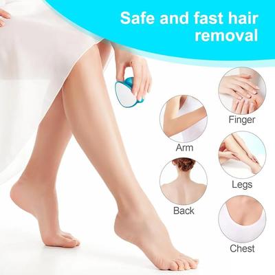 Cordless Nano Glass Hair Eraser Blue Travel Tool thumbnail 2
