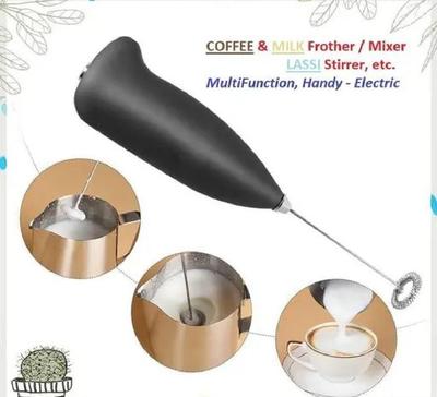 Stainless Steel Milk Frother Black 50ml thumbnail 2