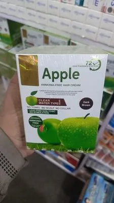 Apple Ammonia-Free Hair Cream 10x30ml Clear Water Type thumbnail 2