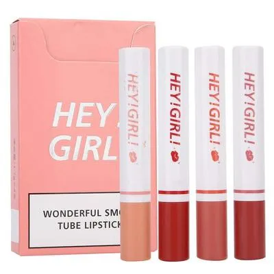 Hey Girl Lipstick Set 4 Shades Long Lasting thumbnail 4