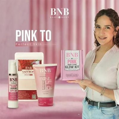 Pink Glow 3 in 1 Skincare Bundle for Glowing Skin
