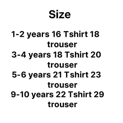 2 Pcs Girl's Fleece Printed Tracksuit thumbnail 3