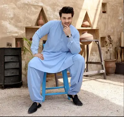 Men’s Unstitched Wash And Wear Plain Suit