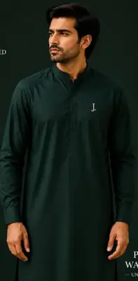 Men’s Unstitched Wash And Wear Plain Suit