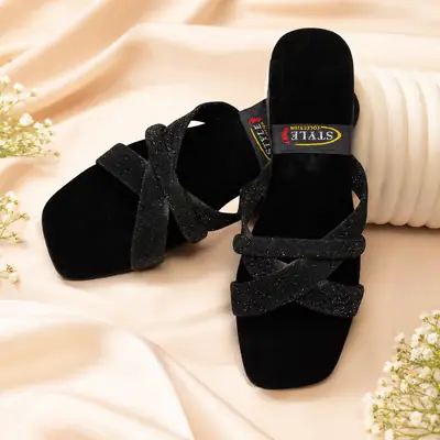Stylish New Fancy Women's Slippers High Quality  thumbnail 2