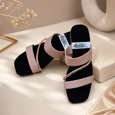 Stylish New Fancy Women's Slippers High Quality  thumbnail 2