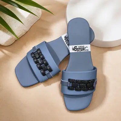 Stylish New Fancy Women's Slippers High Quality  thumbnail 2