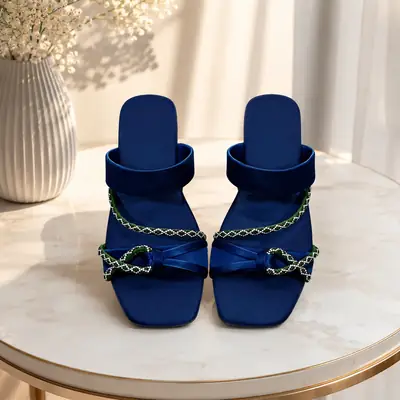 Stylish New Fancy Women's Slippers High Quality  thumbnail 2