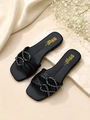 Stylish New Fancy Women's Slippers High Quality 