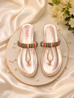 Stylish Women's Fancy Slippers Available In 4 Size