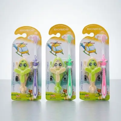 2 Pcs Toys Shape Kids Tooth Brush Pack of 2 thumbnail 3