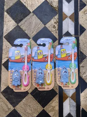 2 Pcs Toys Shape Kids Tooth Brush Pack of 2 thumbnail 3