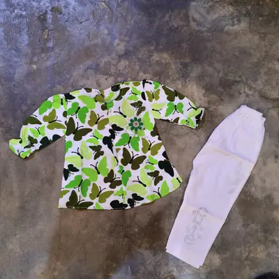 14 August 2 Pcs Girl's Shirt And Trouser Suit thumbnail 4