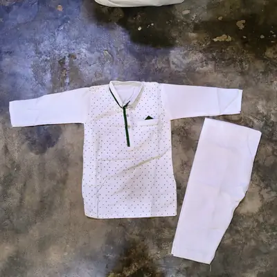 14 August 2 Pcs Boy's Kurta And Shalwar Suit thumbnail 3