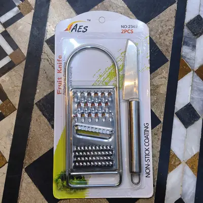 Perfect For Preparing Food Vegetable Slicer Fruit Knife Metal Set thumbnail 3