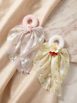 Girl's Printed Ponies 2 Pcs thumbnail 3