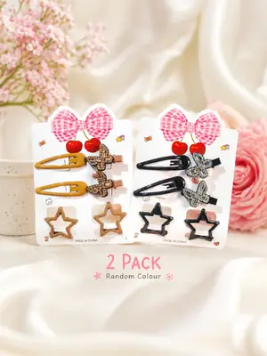 Girl's Beautiful Hair Pins 2 Pack